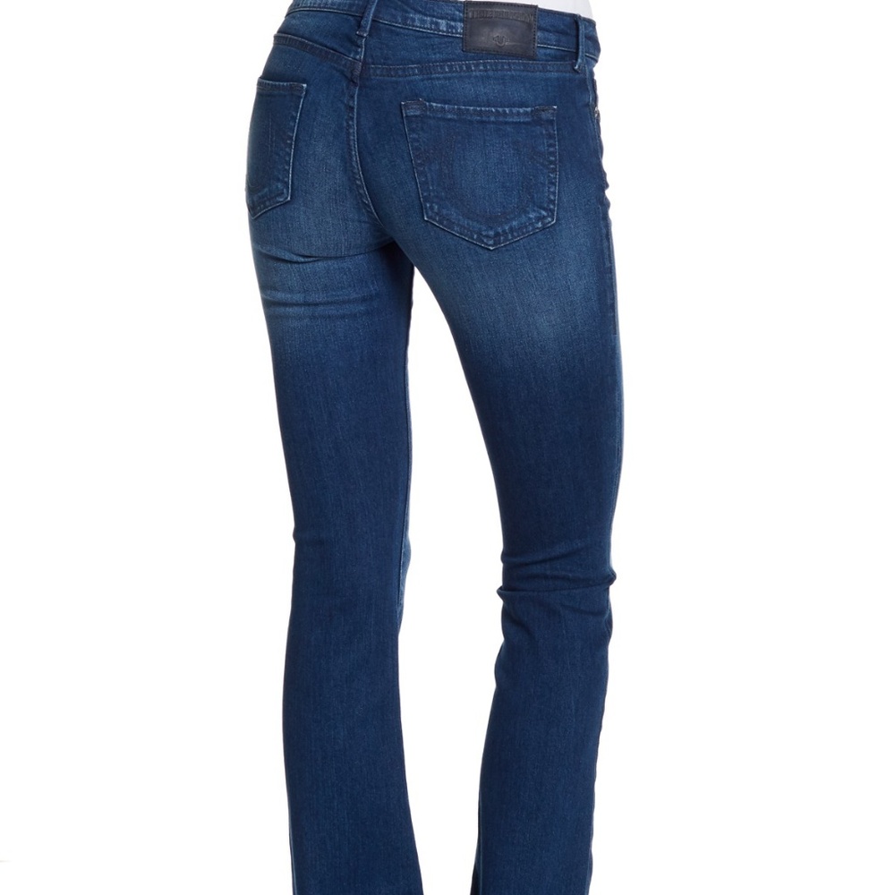 NWT True Religion Becca Mid Rise Boot Cut Jeans - Picture 2 of 8